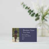 馬場馬術の名刺 名刺 (スタンド正面)