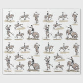 馬場馬術は馬のバレエの包装紙です ラッピングペーパー (フラット)