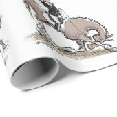 馬場馬術は馬のバレエの包装紙です ラッピングペーパー (ロールコーナー)