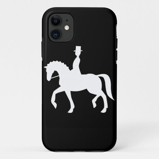 馬場馬術アイコン Case-Mate iPhoneケース (裏面)