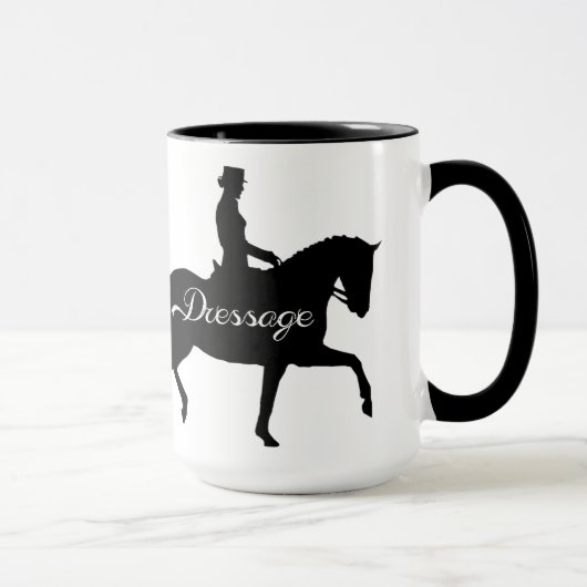 馬場馬術15ozのマグ マグカップ (右)