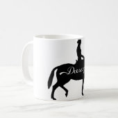 馬場馬術! コーヒーマグカップ (正面左)