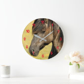 馬壁時計 ラージ壁時計 (ホーム)