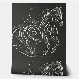 馬壁背景スクロール線の背景 壁紙