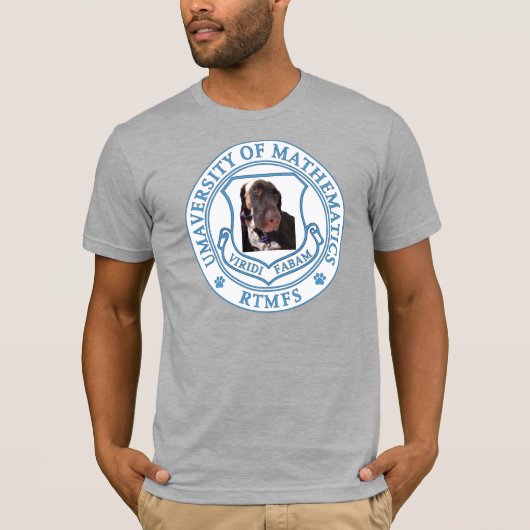 馬大学Tシャツ(白地) Tシャツ (正面)