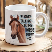 馬好きおもしろいギフトウェスタン女性のカーボーイエクエストリアン コーヒーマグカップ