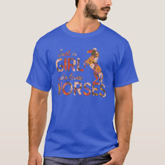 馬好きな女の子だけ Tシャツ