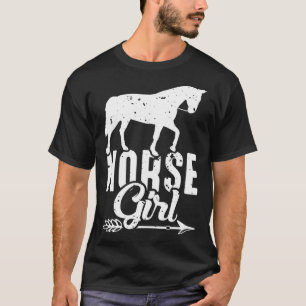 馬好きな女性 乗馬 カウガール 情熱 Tシャツ