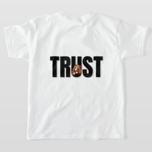馬好きな男の子のためのTシャツデザイン「プロセスを信じろ」 Tシャツ