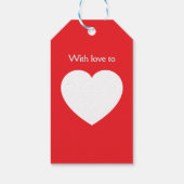 馬好きのためのクリスマスギフタグ ギフトタグ (裏面)