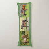 馬好きのカスタムな体の枕 ボディピロー (正面縦)