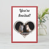 馬好きのパーティー 招待状 (スタンド正面)