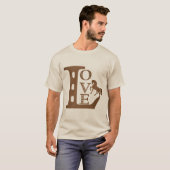 馬好きの情熱: Ride、Gallop、Freedom Tシャツ (正面フル)