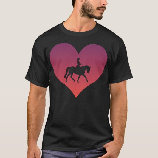 馬好きアンダルシアのポニー Tシャツ (正面)