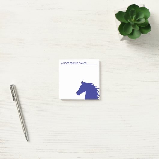 馬好きエレガントカスタム注記 ポストイット (オフィス)