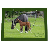 馬好きカスタム抱き枕 ラージペーパーバッグ (正面)