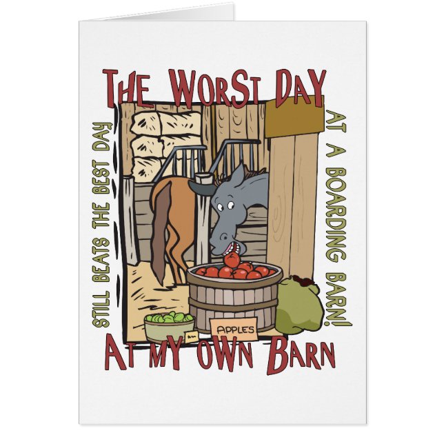 馬好きギフト (正面)