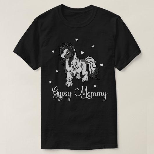 馬好きジプシーモンミー Tシャツ (デザイン正面)