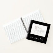 馬好きスパイラルノートブック ノートブック (内部)