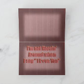 馬好きバレンタイン シーズンカード (内部)