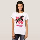 馬好きパーソナライズなCourtney Tシャツ (正面フル)