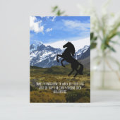 馬好きマイホースマイビッグハート サンキューカード (スタンド正面)