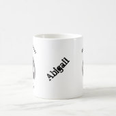 馬好きヴィンテージスケッチ蹄鉄最高の友達 コーヒーマグカップ (中央)