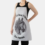 馬好きヴィンテージス最高のケット動物愛護 エプロン (インサイチュ)