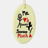 馬好き漫画 セラミックオーナメント (右)