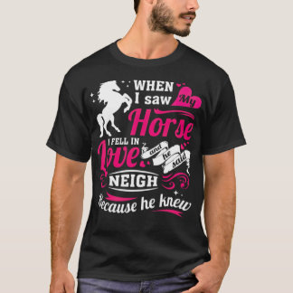 馬好き西部乗馬ビビビブロックスバーグ Tシャツ