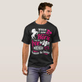 馬好き西部乗馬ビビビブロックスバーグ Tシャツ (正面フル)