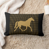 馬好き馬術 ランバークッション (ブランケット)