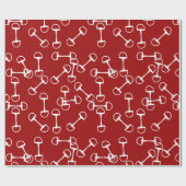 馬好き馬 ラッピングペーパー (フラット)