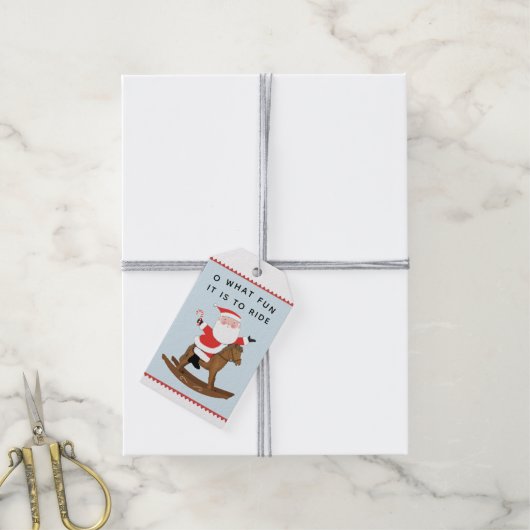 馬好き ギフトタグ (より糸付き)