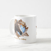 馬好き コーヒーマグカップ (正面左)