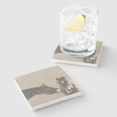 馬好き ストーンコースター (横)