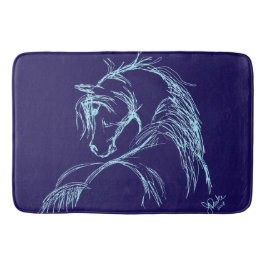 馬好き バスマット