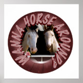 馬好き ポスター (正面)