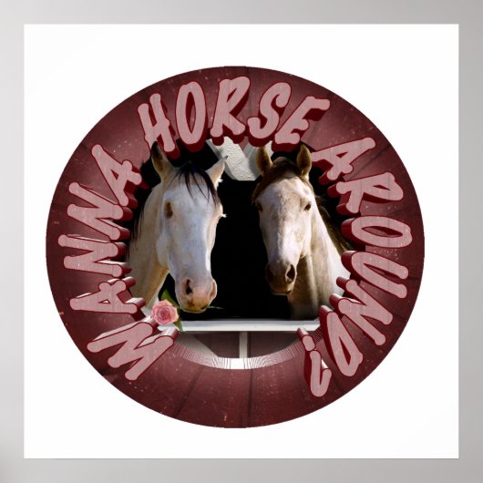 馬好き ポスター (正面)