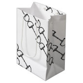 馬好き ミディアムペーパーバッグ (正面アングル)