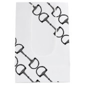 馬好き ミディアムペーパーバッグ (裏面)