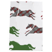 馬好き ミディアムペーパーバッグ (裏面)