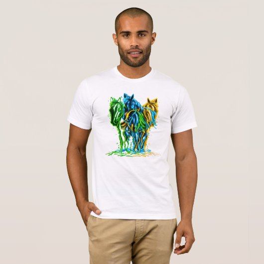 馬好き Tシャツ (正面フル)