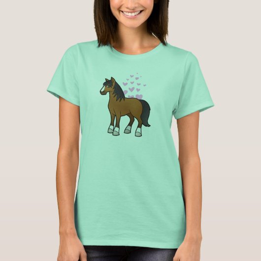 馬好き Tシャツ (正面)