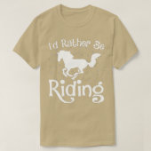 馬好きIDむしろ乗馬エクエストリ Tシャツ (デザイン正面)