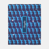 馬娘 フリースブランケット (正面)