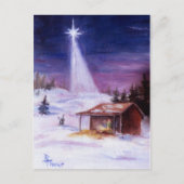 『馬小屋の遠くで』 ポストカード (正面)