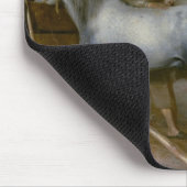 馬小屋の馬、c.1652-54 (パネルの油) マウスパッド (コーナー)