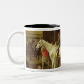 馬小屋 ツートーンマグカップ (左)