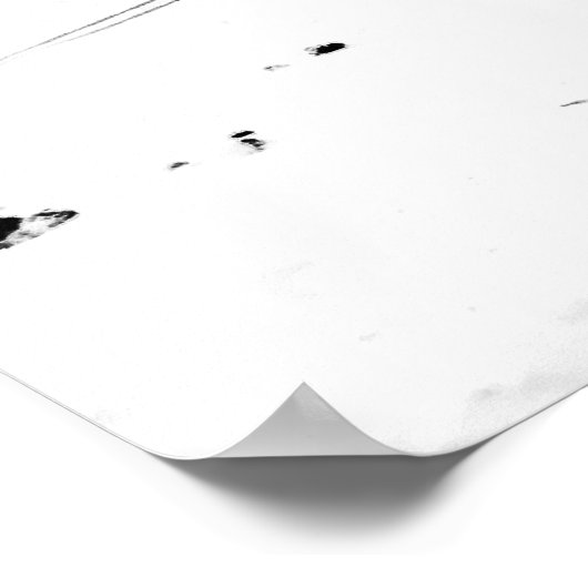 馬小屋 ポスター (角)